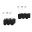 6 Pcs Retractable Steel Cable Lock For Tv Dvd Remote 1 Meter 7
