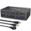 KVM-Switch mit zwei Monitoren, DisplayPort, 4 USB3.0 1