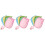 3 Count Exfoliating Mit Body Scrub Mitt Shower Scrubber Soft Bath 6