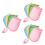 3 Count Exfoliating Mit Body Scrub Mitt Shower Scrubber Soft Bath 8