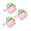 3 Count Exfoliating Mit Body Scrub Mitt Shower Scrubber Soft Bath 4