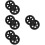 8 Pcs Replaceable Plastic Wheels For Shopping Cart And Baby Trolley 9