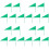 20 Pcs Corner Flag Iron Marking Flags Training Field Sturdy 7
