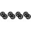 8 Pcs Replaceable Plastic Wheels For Shopping Cart And Baby Trolley 6