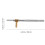 6 Pcs Violin Bow Screw String Instrument Frog Fitting Part 4