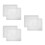 6 Pcs Reusable Half Size Hotel Pan Lids For Steam Table Storage 8