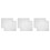 6 Pcs Reusable Half Size Hotel Pan Lids For Steam Table Storage 7