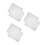 6 Pcs Reusable Half Size Hotel Pan Lids For Steam Table Storage 6