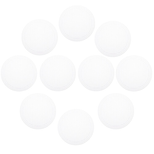 30 Pcs Mesh Plastic Sheets For Diy Bag Accessories And Crochet
