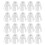 60 Pcs Plastic Thread Fixing Clips For Small Sewing Machine 1