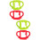 4 Pcs Silicone Baby Bottle Handles For Feeding Bottles 9