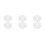 6 Pcs Plastic Urinal Drain Stopper Filter Net Odor Control Cap 8