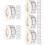2500 Sheets Blank Compact Food Labels Multi-Function Bottle Stickers 10