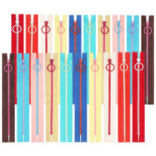 100 Pcs Sewing Zippers Replacement For Clothes Bags Craft Supplies