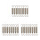 24 Pcs Motorcycle Stainless Steel Spring Hooks 8