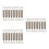 24 Pcs Motorcycle Stainless Steel Spring Hooks 10