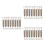 24 Pcs Motorcycle Stainless Steel Spring Hooks 6