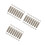 24 Pcs Motorcycle Stainless Steel Spring Hooks 5