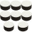 80 Pcs Round Thermal Transfer Coasters Teacup Mat 8