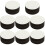 80 Pcs Round Thermal Transfer Coasters Teacup Mat 7