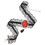 2 Pcs Punk Style Necklace Collar Clavicle Chain Accessory 1