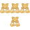 200 Pcs Hollow-Out Flower Chocolate Holder Candy Packaging Wrappers 5