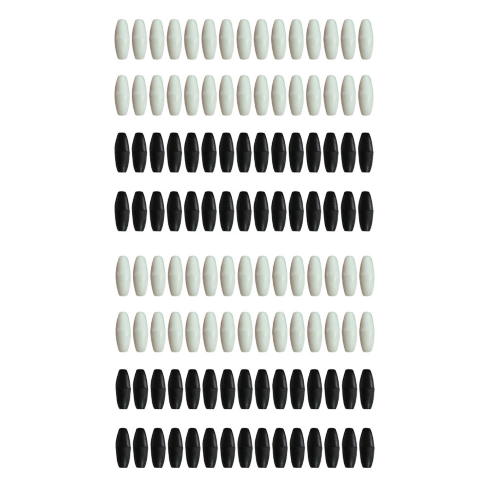 800 Pcs Plastic Clasps Beads Barrel Connectors Safety Breakaway 033759382134
