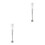 2Pcs Spike Metal Deterrent For Repelling Birds 4