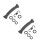 2Pcs Grey Plastic Expandable Sink Drain Pipe Kit for Kitchen Bathroom 6