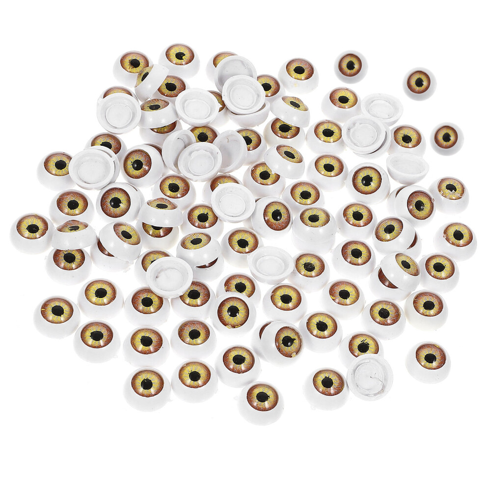 500 Pcs Half Round Diy Doll Eyeballs Realistic Bear Eyes Props-image-OPC-PKYFTDB-NEW