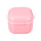 2Pcs Lightweight PP Retainer Case Pink Protective Denture Travel Box 11