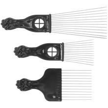 9 Pcs Metal Hair Pick For Men And Adults Styling Afro Hair