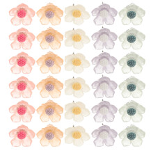 40St Assorti Resin Bloem Decoratieve Pins Voor Prikbord En