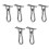3Pcs M5 Ceiling Wall Mount Brackets For Hammock Sandbag 5