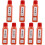 8Pcs 1 Bottle Calligraphy Ink Technical Brush Pen Chinese Ink 10