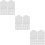60 Sheets Household Shirt Folding Paperboard Clothes Liner 11