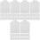 60 Sheets Household Shirt Folding Paperboard Clothes Liner 5