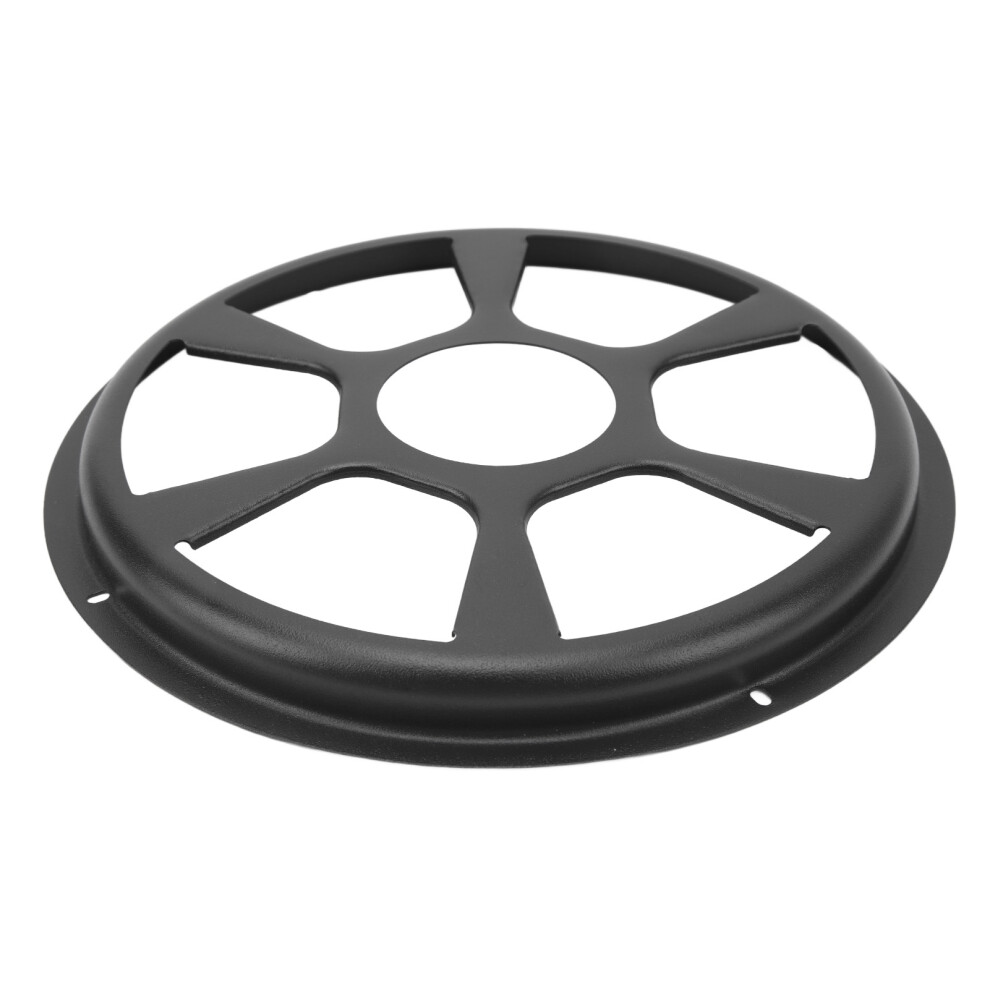 10In Iron Speaker Grille Cover For Rv And Car - Robust & Fit Black 4641352169876