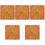 5Pcs Brocade Embroidery Cloth For Buddhist Scripture Wrapping 5