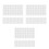3 Sets Clear Removable Double-Sided Waterproof Stickers For Wall Decor 9