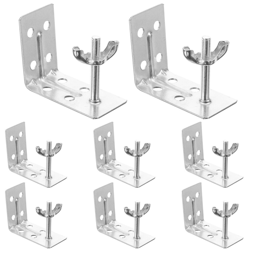 40 Pcs L-Shaped Curtain Mounting Brackets For Drapery And Roman Blinds-image-OPC-PKYFVKK-NEW