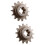 2Pcs Motorcycle Front Sprocket Wheel 14 Tooth Chain Plate Part 9