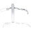 2Pcs Wall Mounted Iron Fire Extinguisher Hanger Rack For Office 11