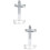 2Pcs Wall Mounted Iron Fire Extinguisher Hanger Rack For Office 7
