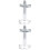 2Pcs Wall Mounted Iron Fire Extinguisher Hanger Rack For Office 5