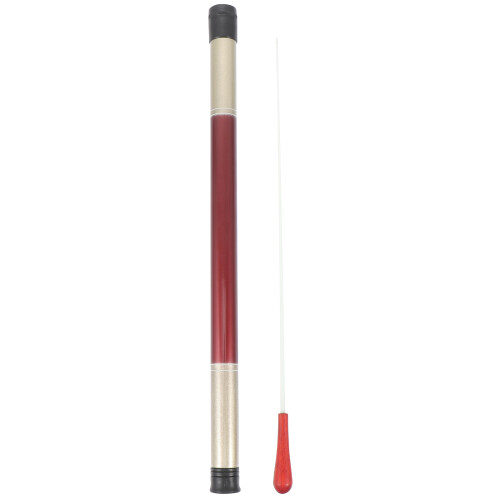 6 Pcs Concert Music Baton For Performance Dark Red