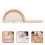 16 Pcs Diy Wooden Protractor Adjustable Ruler For School Projects 11