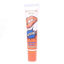 (06 SWEET ORANGE) 6 Colors Amazing Peel Off Liquid Lipstick Waterproof Long Lasting Lip Gloss Tint Moisturizing