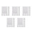 4000 Pcs Double Sided Adhesive Dots Clear Removable For Wall Hanging 9