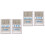4 Boxes Of Professional Sewing Machine Needles Portable Stitching 4